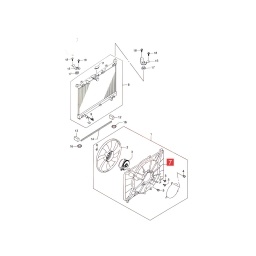 SOPORTE ELECTRO VENTILADOR -ORIGINAL-