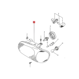 SEMIOPTICA IZQ. M/MANUAL (H4) -ORIGINAL-