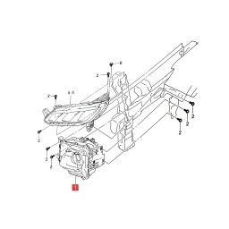 SEMIOPTICA DER. INFERIOR LED -ORIGINAL-