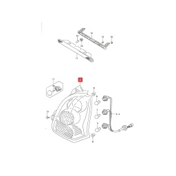 FARO TRASERO IZQ. -ORIGINAL-