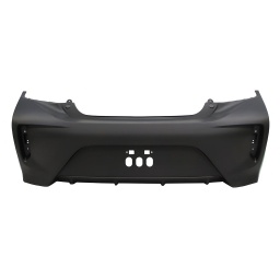 PARAGOLPE TRAS. NEGRO LISO