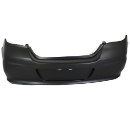 PARAGOLPE TRASERO NEGRO LISO