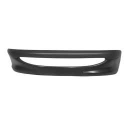 PARAGOLPE DELT. NEGRO LISO C/MOLDURA S/AGUJ. CAMINERO