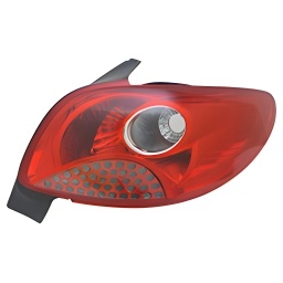 FARO TRASERO DER. MARCHA ATR�S ROJA (HATCH-BACK) -TYC-