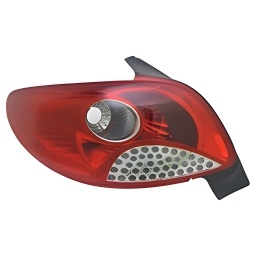 FARO TRASERO IZQ. MARCHA ATR�S CROMADA (HATCH-BACK) -TYC-