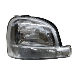 SEMIOPTICA DER. CON SE�ALERO CRISTAL (H4) -TYC-