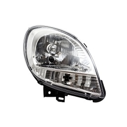 SEMIOPTICA DER. CON SE�ALERO CRISTAL (H4) -TYC-