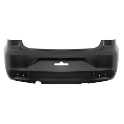 PARAGOLPE TRAS. NEGRO LISO S/AGUJ. SENSOR